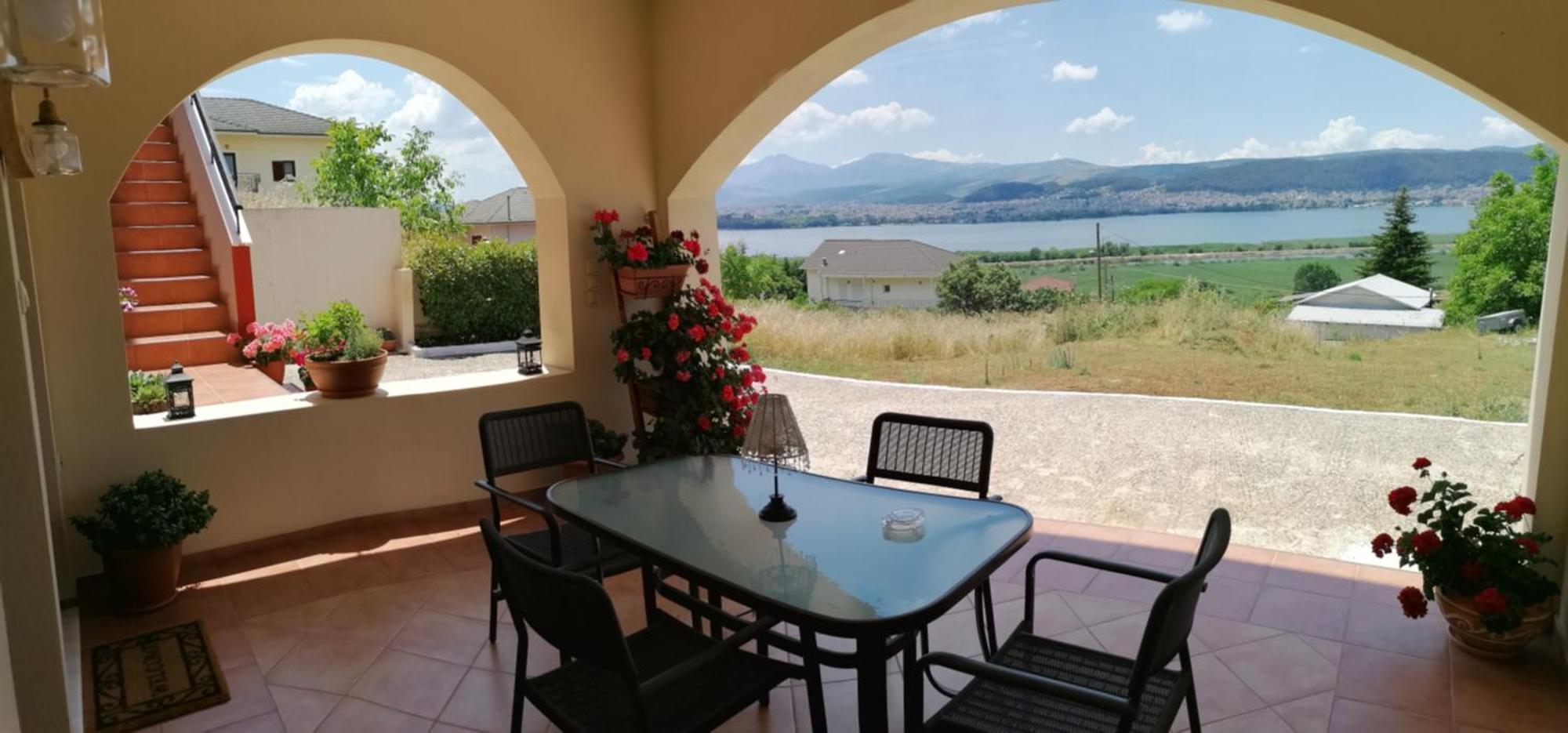 House With View In Amfithea Apartman Joánina Kültér fotó